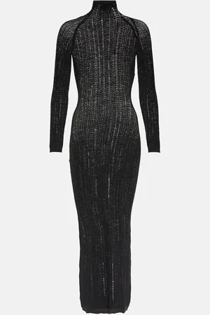Alaïa Alaïa Midikleid aus einem Wollgemisch