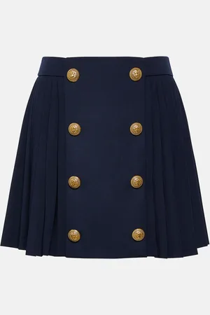 Balmain Minirock aus Schurwolle