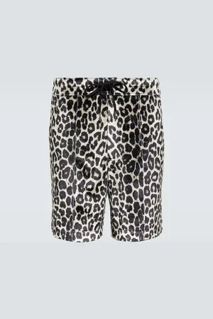 Tom Ford Bedruckte Shorts aus Satin