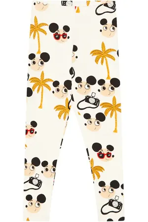 Mini Rodini Leggings aus einem Baumwollgemisch