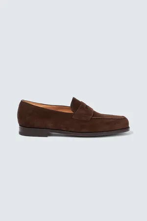 JOHN LOBB Loafers Lopez aus Veloursleder