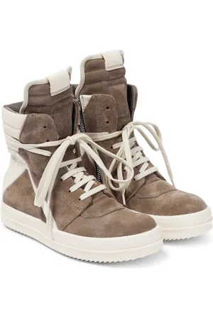 Rick Owens High-Top Sneakers Geobasket aus Leder