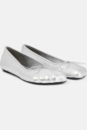 Balenciaga Ballerinas Fetish aus Leder