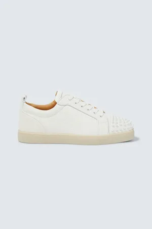 Christian Louboutin Sneakers Louis Junior Spikes aus Leder