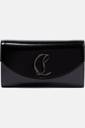 Christian Louboutin Portemonnaie mit Kettenriemen Loubi54 aus Leder