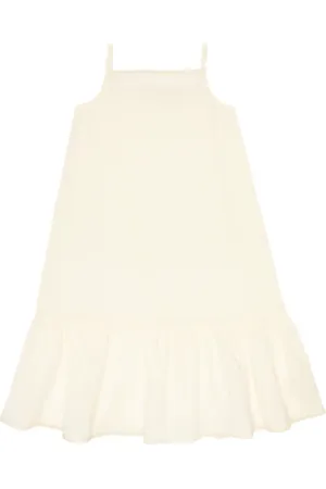 Caramel Kleid Grape aus Seide