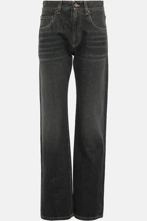 Brunello Cucinelli Mid-Rise Straight Jeans