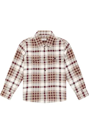 Brunello Cucinelli Hemd aus Baumwoll-Flanell