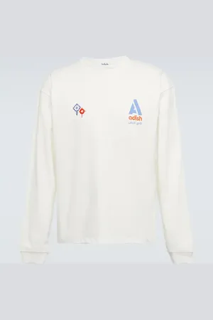 ADISH Besticktes Longsleeve aus Baumwolle