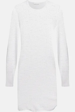 Chloé Chloé Minikleid aus Wolle, Kaschmir und Seide