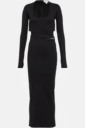 Alaïa Alaïa Midikleid aus Jersey