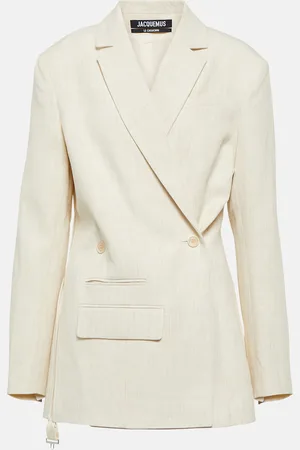 Jacquemus Blazer La Veste Tibau aus einem Leinengemisch