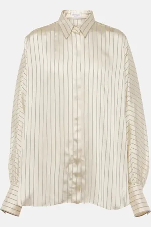 Brunello Cucinelli Bluse aus Satin