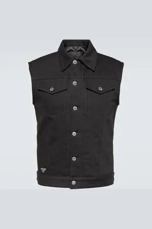 Prada Weste aus Denim