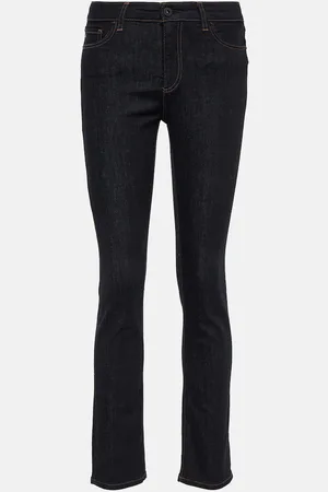 AG Jeans High-Rise Slim Jeans Mari