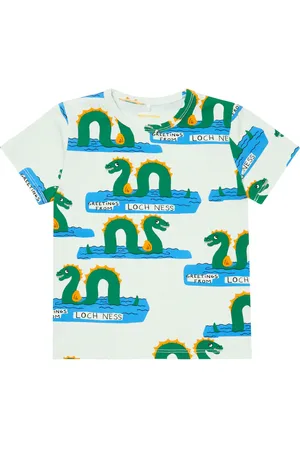Mini Rodini Bedrucktes T-Shirt aus einem Baumwollgemisch