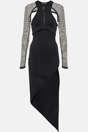 DAVID KOMA Midikleid