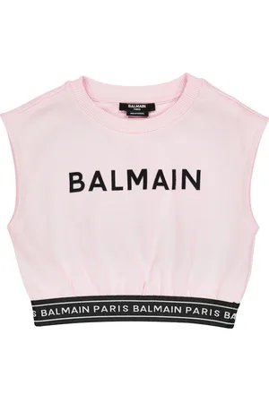 Balmain Top aus Baumwolle