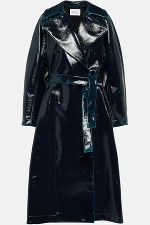 Alaïa Alaïa Beschichteter Trenchcoat aus einem Wollgemisch