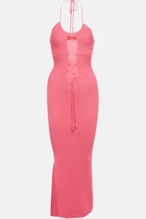 Bananhot Strandkleid Havana aus Rippstrick