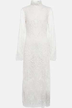 GALVAN Bridal Midikleid Borghese aus Spitze