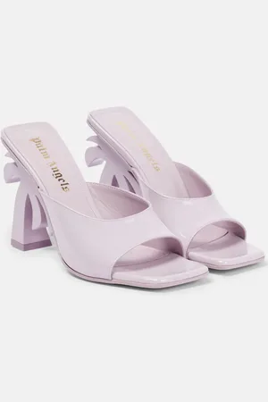 Palm Angels Mules Palm Beach aus Lackleder