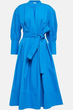 CO Midikleid aus Baumwolle