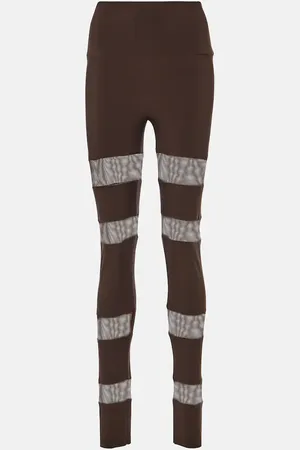 Norma Kamali High-Rise Leggings aus Jersey