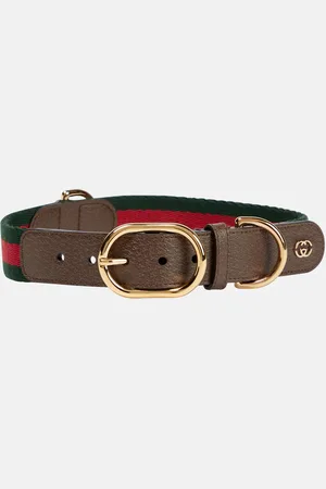 Gucci Halsband für Hunde Web Stripe L/XL