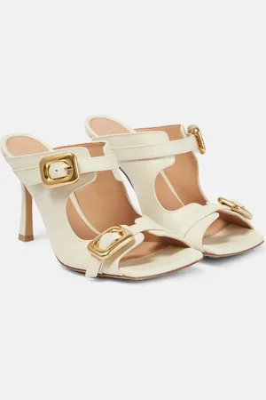 Bottega Veneta Sandalen Stretch Buckle aus Leder