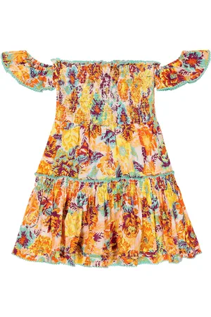 POUPETTE ST BARTH Bedrucktes Kleid Aurora aus Baumwolle