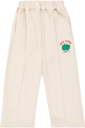 Jelly Mallow Jogginghose aus einem Baumwollgemisch