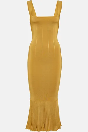 GALVAN Midikleid Atalanta aus Rippstrick