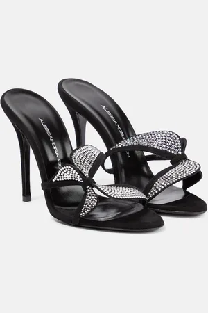 Alessandra Rich Sandalen aus Leder