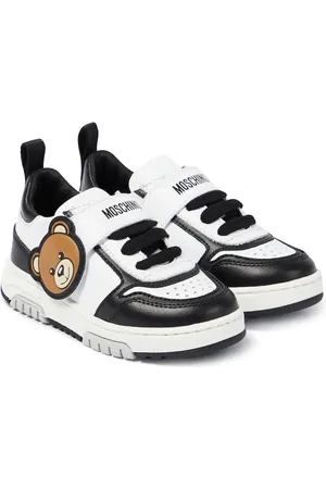 Moschino Sneakers Teddy Bear aus Leder