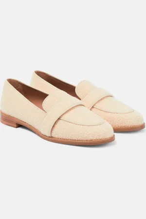 Aquazzura Loafers Martin aus Bouclé