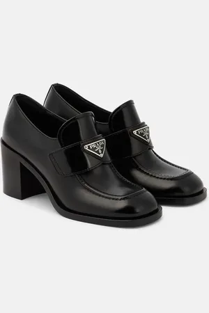 Prada Loafer-Pumps Chocolate Flow