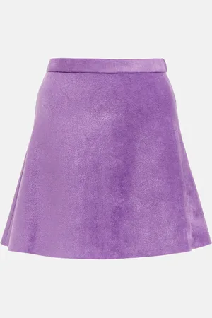 Alaïa Alaïa Minirock aus Samt