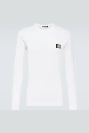 Dolce & Gabbana Longsleeve aus Baumwolle