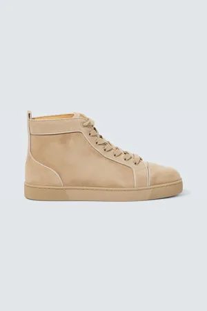Christian Louboutin High-Top Sneakers Louis aus Veloursleder