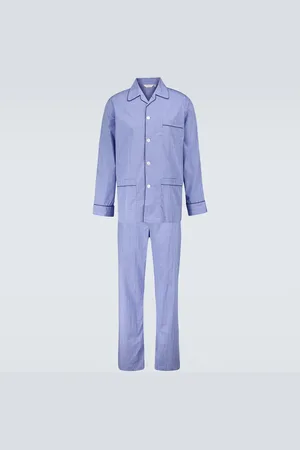 DEREK ROSE Pyjama Felsted 3 aus Baumwolle