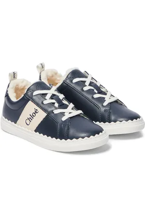 Chloé Chloé Kids Sneakers Lauren aus Leder