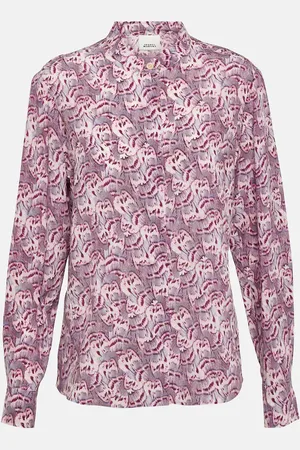Isabel Marant Bluse Ilda aus einem Seidengemisch