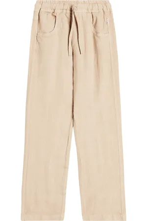 Il gufo Shorts aus Leinen