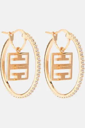 Givenchy Ohrringe 4G mit Kristallen