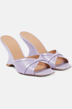 MALONE SOULIERS Wedge-Pantoletten Perla 85 aus Leder