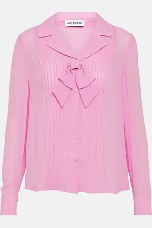 Self-Portrait Bluse aus Chiffon