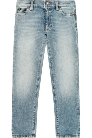 Dolce & Gabbana Straight Jeans aus Baumwolle