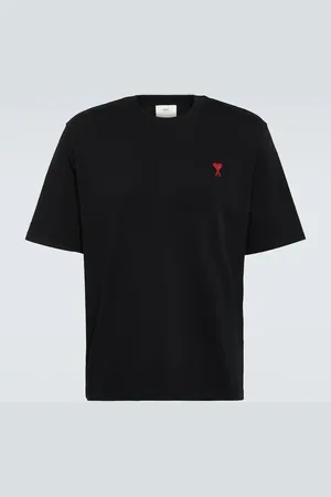 Ami T-Shirt Ami de Cœur aus Baumwoll-Jersey