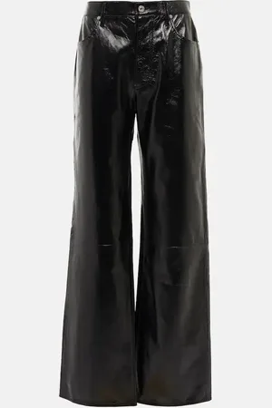 Citizens of Humanity High-Rise-Hose Paloma aus Leder